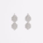 Boucles d'oreilles Rosmary - Argenté