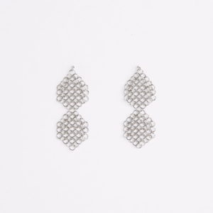 Boucles d'oreilles Rosmary - Argenté