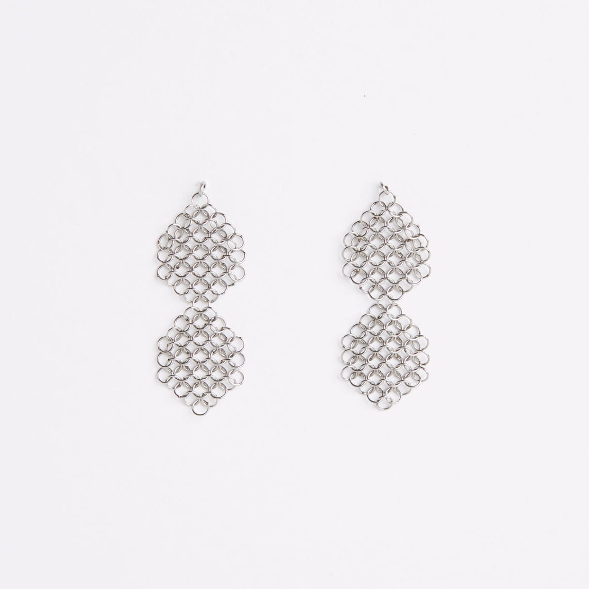 Boucles d'oreilles Rosmary - Argenté