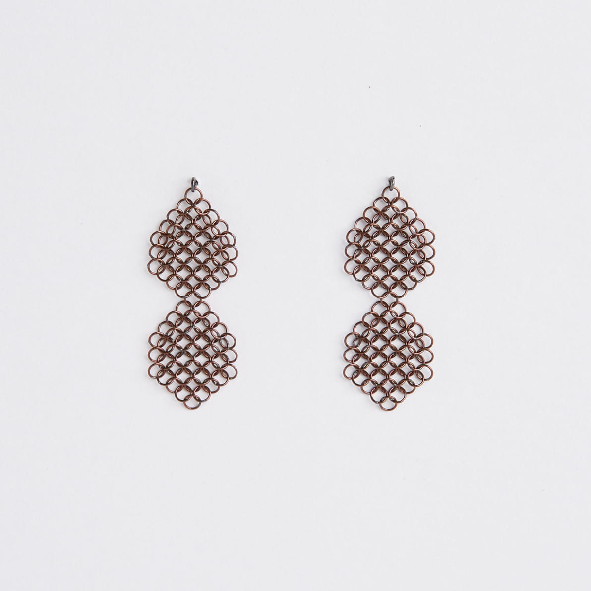 Boucles d'oreilles Rosmary - Cuivré
